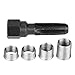 Cylinder Head Rethreaded Kit 5Pcs 14mm Spark Plug Thread Repair Kit Spark Plug Rethreader Kit Reamer Cylinder Thread Repair Tool Thread Insert for Sparking Plugs