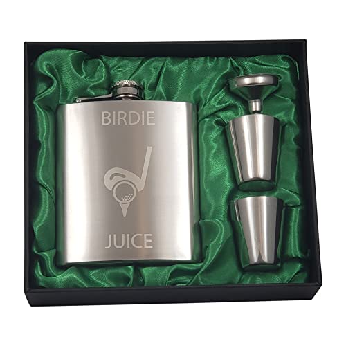 Birdie Juice 7 oz Flask Gift Set