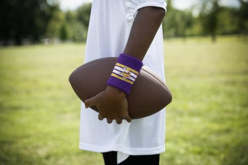 Image of For Bare Feet NFL Officially Licensed Team Logo Headband & Wristband Combo Pack Team Color OSFM