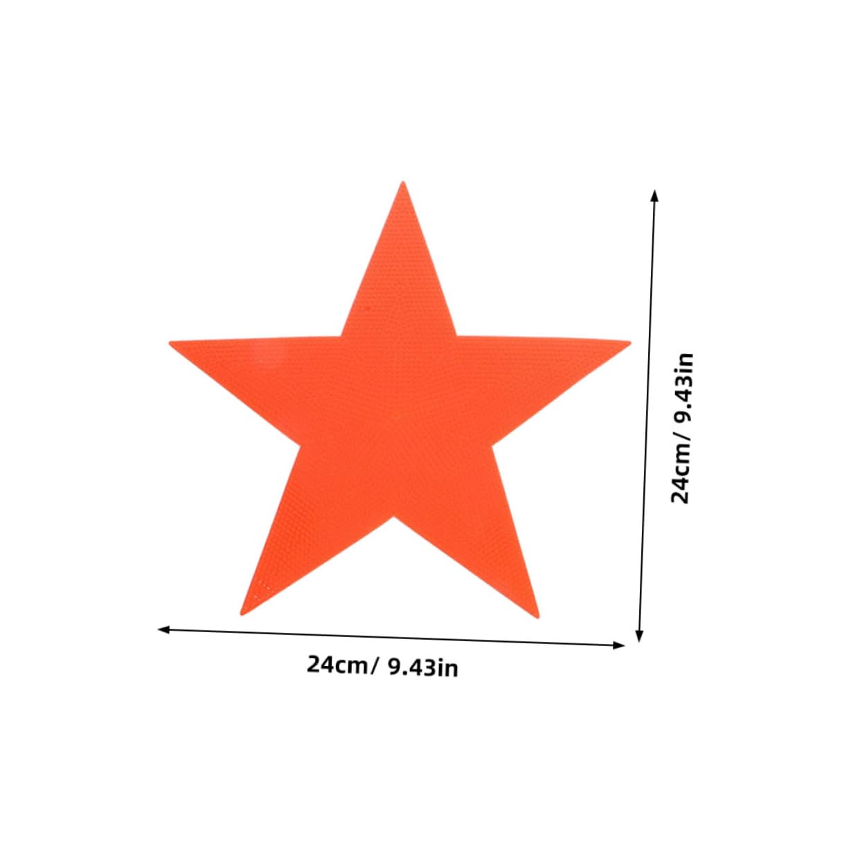 Totority Carpet Markers Squares 4 Pack Nonskid Stickers for Floor Classroom Use