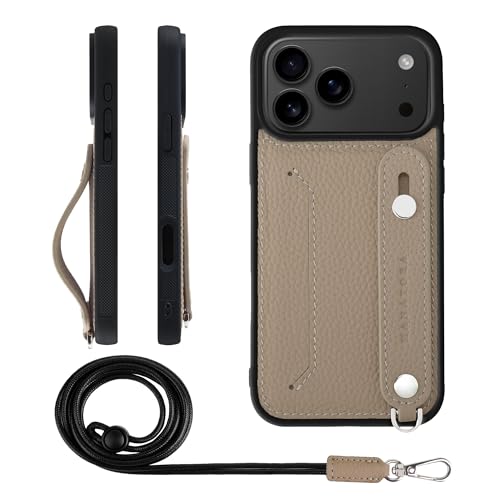 HANATORA for iPhone 17ProMax �P�[�X �{�v �ϏՌ� �w�ʃx���g �X�g���b�v�����O �X�}�z�P�[�X �X�}�z �X�^���h�@�\ �l�b�N�X�g���b�v �t�� �J�[�h�|�P�b�g �V�������N���U�[ �M�t�g �O���[�W�� CGHGZ-17ProMax-G
