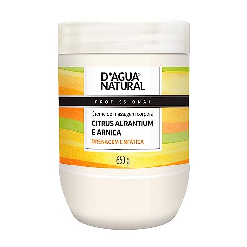 D'AGUA NATURAL Creme De Massagem Citrus Aurantium E Arnica D'Agua...