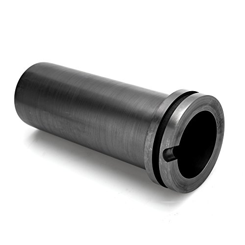 KKmoon 3KG Foundry Clay Graphite Crucibles Cup for High-Temperature Gold and Silver Metal Smelting Casting