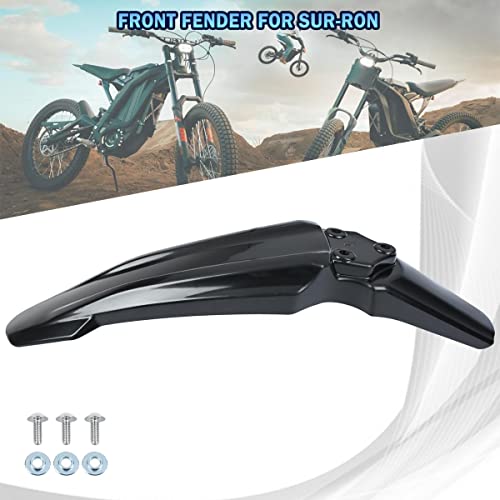 Canitu Original Dirt Bike Front Fender, Abs Plastic Mud Guard Protector Motorcycle Modified Mudguards For Sur-Ron X And S Light Bee For Segway X260 X160 Electric Bike #TOP6