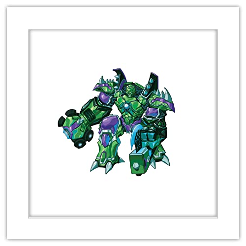 Affiche Hulk Marvel Mech Strike déco chambre ado encadrée
