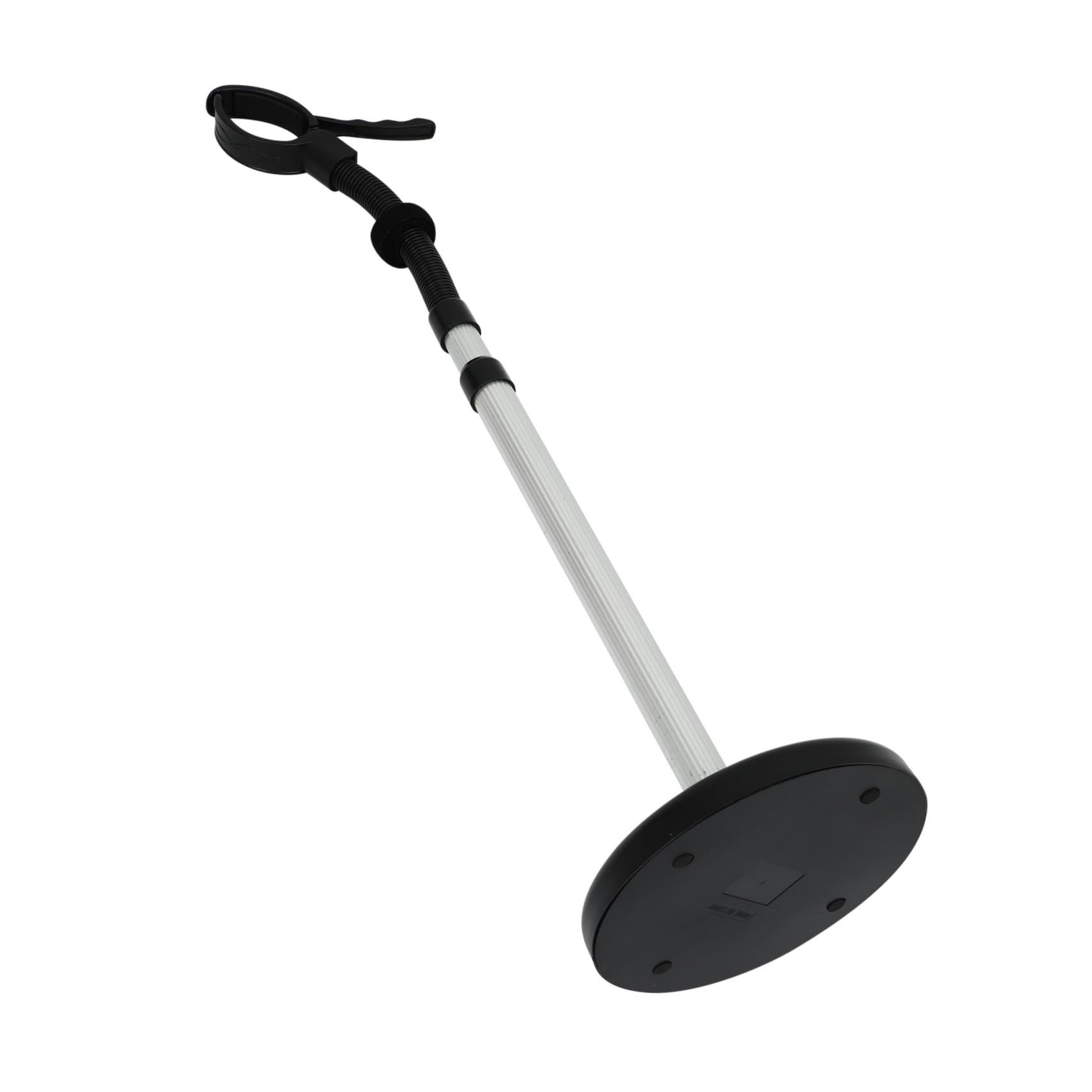 Healeved Supporto per Asciugacapelli Regolabile Nero, Stand Rotante 360° | Abs, Pp e Lega di Alluminio, Installazione Facile, Uso Mani Libere per Styling e Curling