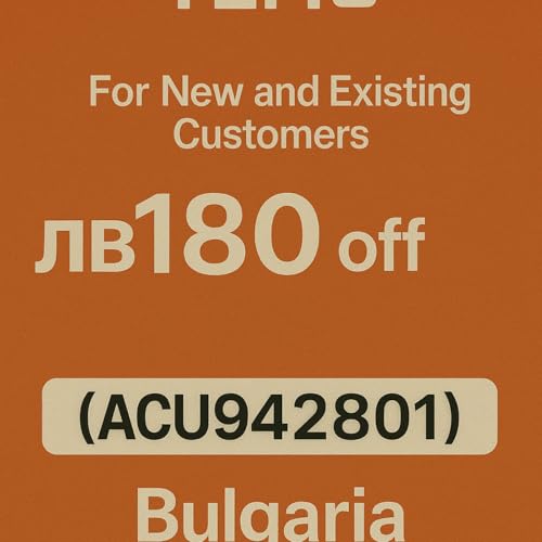 Bulgaria Temu CoupoN CODE лв180 off (ACU942801)For New and Existing Customers cover art