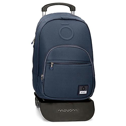 Sac à dos chariot Enso Basic bleu 32x46x15 cm ordinateur 15.6 pouces bagage cabine 22.1L
