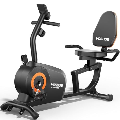 YOSUDA Liegeergometer für Zuhause, bis 158KG Ergometer Fahrrad YOSUDA Liegeergometer für Zuhause, bis 158KG Ergometer Fahrrad