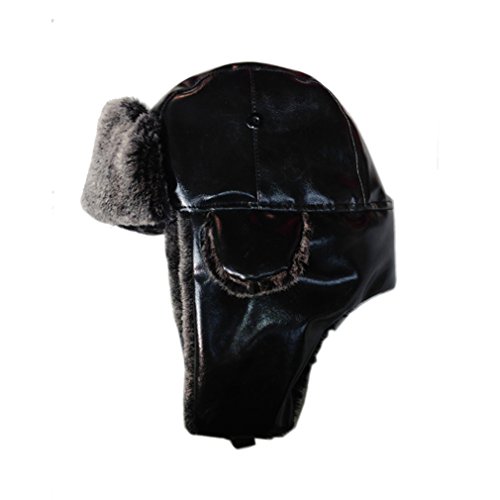 Image of Lukitty Trapper Warm Russian Trooper Hat Winter Skiing Cap Women Men Windproof
