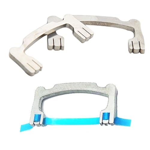 Image of Dental Resin Polishing Strips Holder Stainless Steel Metal Holder for High /Low Crown Interproximal Restorative Polishing Teeth Polishing Tools