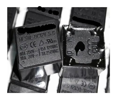 Relé T73-1C-3V de 5 pines para proyectos de robótica y reparación de módulos electrónicos