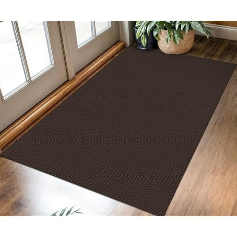 KOZYFLY Washable Cotton Rug Cover