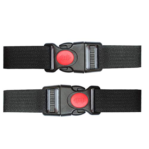 Vukgahao Bike Wheel Stabilizer Heavy Duty Versatile Hook & Loop Securing Straps Tie Downs Fastening Stabilizer Straps Reusable Bicycle Wheel Stabilizer Straps Black 2 Pack - Thumbnail 6