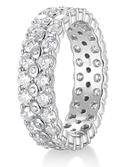 3 Carat - Silver - 5.5mm Wide