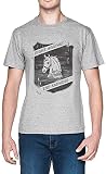 Fight Against The Sadness Artax Horse Grau Herren T-Shirt Größe L Grey Men's Tee Size L ...