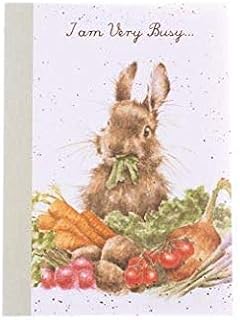 Wrendale Designs A6 Notebook Lined Pages Rabbit Grow Your Own