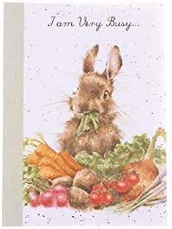 Wrendale Designs A6 Notebook Lined Pages Rabbit Grow Your Own