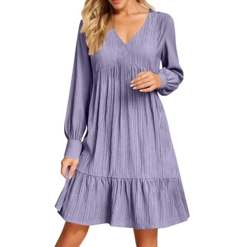 Robe décontractée pour le printemps vêtement fluide de tous les jours