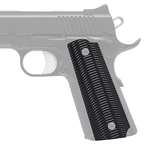 Vz Grips Alien 1911 Grip, Superior Comfort, Superior Control, Made In The Usa, Black, Full Size, 2 Panels #TOP1