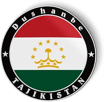 Tajikistan Flag - Flexible Magnet - Car Fridge Locker - 3"