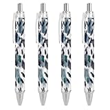 ✿Matériau : ce stylo à bille rétractable intéressant est fabriqué en polycarbonate, durable, facile à tenir, avec un clip en métal stable pour un transport facile. Il dispose d'un design rétractable à ressort, d'une commutation rapide et pratique et d'un rangement facile.