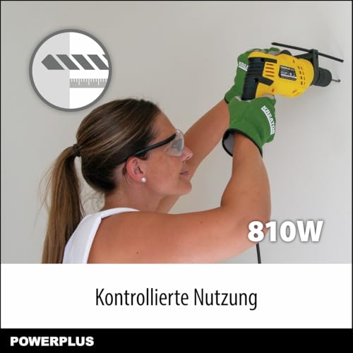 Powerplus Schlagbohrmaschine POWXBOX008 - Bohrmaschine 810 W + 158 Acc. – Bild 7