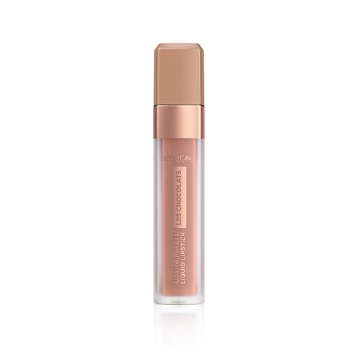 L'Oreal Paris Les Chocolats Labial Líquido Mate - Tono Nude rosado 852 Box of Chocolate