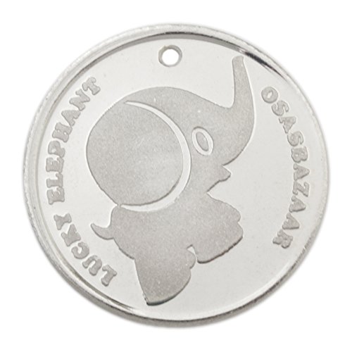 Silver Lucky Elephant Coin - BIS Hallmarked with 99% Purity - 5 Gram
