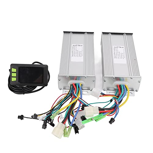 Vgeby Kit De Controlador Sin Escobillas Para Bicicleta Eléctrica, 36v 48v 1000w Motor De Accionamiento Dual Controlador Sin Escobillas Pantalla Lcd Kit De Pantalla A Color Para Scooter De Bicicleta Vgeby Kit De Controlador Sin Escobillas Para Bicicleta Eléctrica, 36v 48v 1000w Motor De Accionamiento Dual Controlador Sin Escobillas Pantalla Lcd Kit De Pantalla A Color Para Scooter De Bicicleta