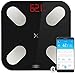 Produktbild PICOOC Mini, Körperfettwaage Bluetooth, App, Künstliche Intelligenz, Körperanalysewaage für Körperfett Wasser Muskeln, Apple Android, schwarz