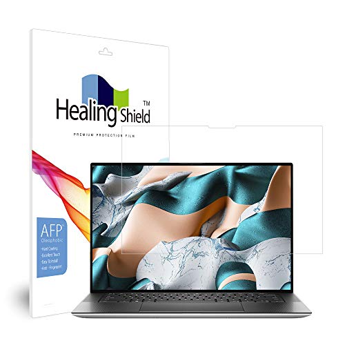 Healingshield スキンシール液晶保護フィルム Screen Protector Oleophobic AFP Clear Film Compatible with Dell XPS 15 9500