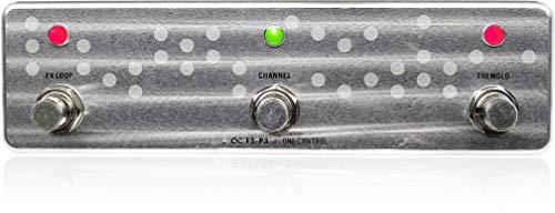 One Control FS-P3 3-Button Footswitch for BJF-S66 Guitar Amp Head