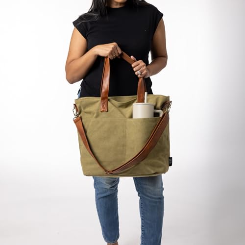 Simple Modern Canvas Tote Bag for Women4