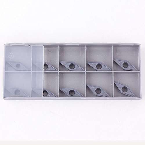 10 fresas de carburo cuadradas VCMT para acero inoxidable CNC miniatura 2