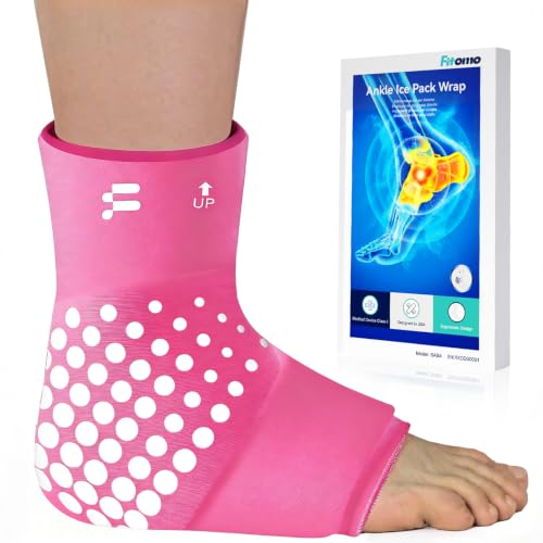 Image of Ankle Ice Pack Wrap, Long-Lasting Cold Compression for Ankle Recovery | Thickened Gel, Stays Cold Longer, Soft After Freezing, Full Wrap Cooling, Reusable Cold & Hot Therapy, Easy to Slip On