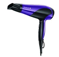 Remington D3190 Ionic Conditioning Hair Dryer for Frizz Free Styling with Diffuser and Concentrator Attachments, 2200 W