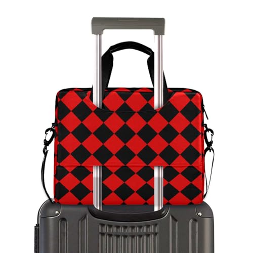 Maletín para portátil 15.6 pulg rojo y negro miniatura 4