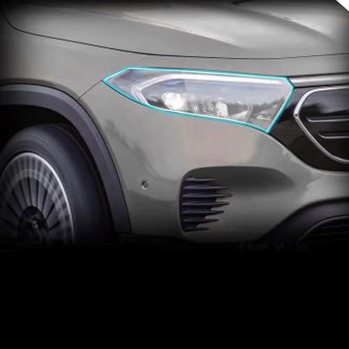 Film TPU transparent contre phares rayés pour Mercedes EQB