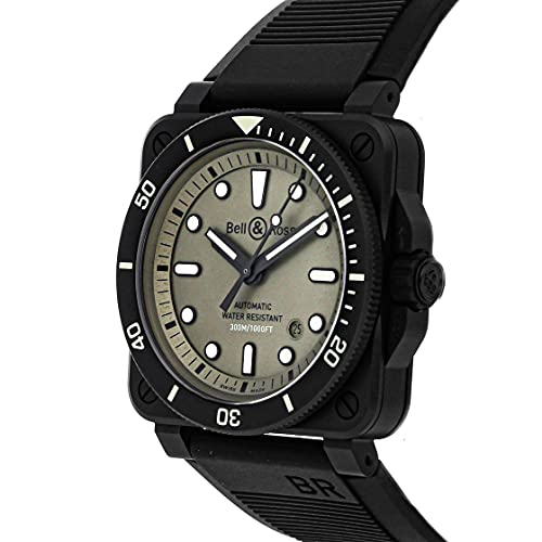 Bell and Ross Diver Military Automatic Men's Watch BR0392-D-KA-CE/SRB3