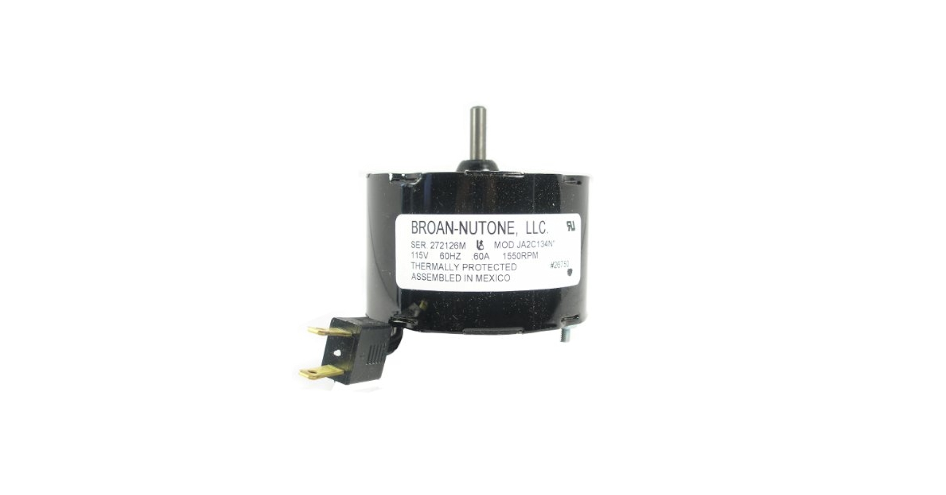 NuTone 26750ser Ventilation Fan Motor - Built In Household