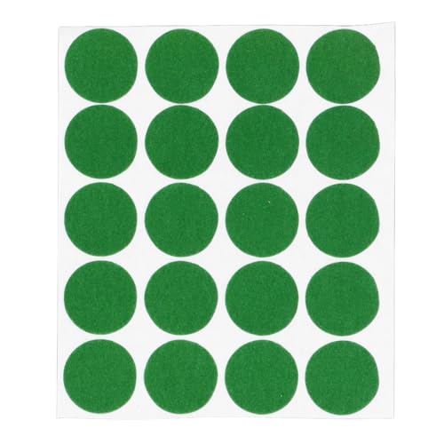 BTSEURY Billiard Patch Sticker, Billiard Table Cloth Repair Sticker, 1 Sheet of 20pcs Fade Proof Strong Adhesion Pool Cloth Repair Sticker Patch for Mending Accessory