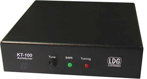 LDG Electronics KT-100 Automatic Antenna Tuner For Kenwood Radios 1.8-54 MHz, .1-125 Watts, 2 Year Warranty by LDG Electronics