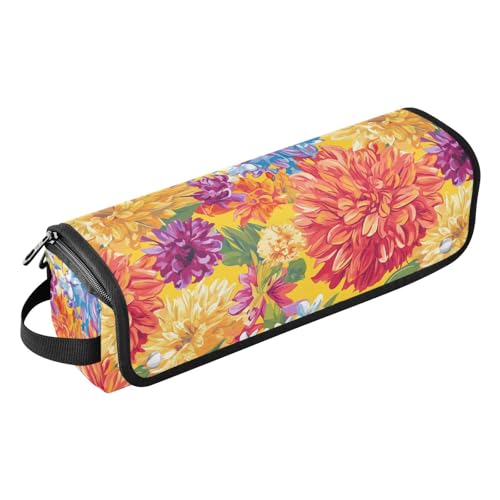 Bolsa de viaje para herramientas de cabello y estera resistente al calor impermeable para planchas y rizadores, organizador portátil para planchas y rizadores de cabello miniatura 1