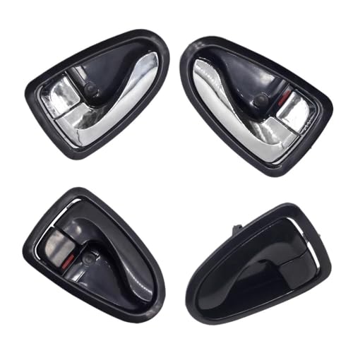 Poignée de porte intérieure Hyundai Accent de 2000 à 2006 pour remplacement côté gauche ou droit - 3