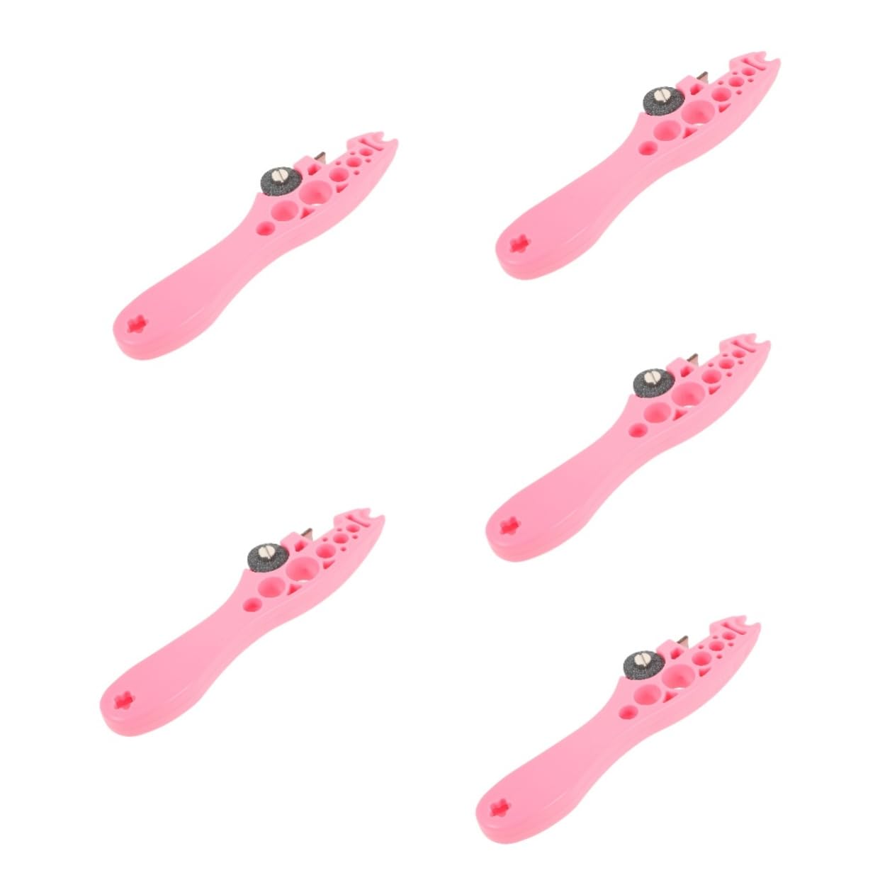 VILLFUL 5pcs Ampoule Bottle Opener Ampoule Opening Tool Portable Vial Breaker Reusable Ampule Breaker Vial Opener Tool Nursing Vial Breaker Ampoule for Doctor Ampule Opener Plastic Pink