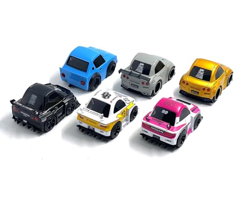 Mini GT QubeCarz Serie #1 Set 6 Autos 1:64 miniatura 4