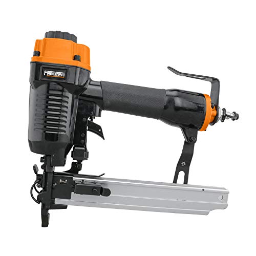 Freeman PFS16 Pneumatic 16-Gauge 1" Fencing Stapler with Adjustable Metal Belt Hook - Thumbnail 2