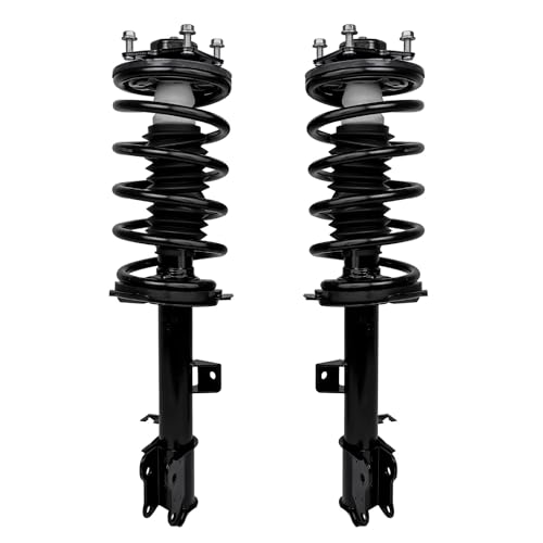 Image of Detroit Axle - Struts Shocks for 2008-2012 Ford Escape Mercury Mariner Mazda Tribute 2009 2010 2011, 2 Front Ready Struts, 2 Rear Shock Absorbers Replacement