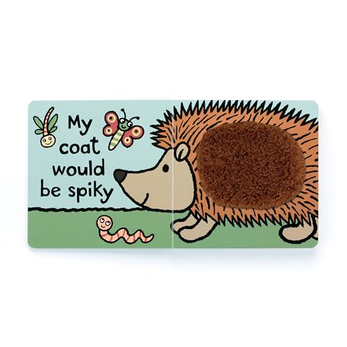 Image of Jellycat If I were a Hedgehog: A Baby Touch and Feel Board Book Children's Book - Baby Gift